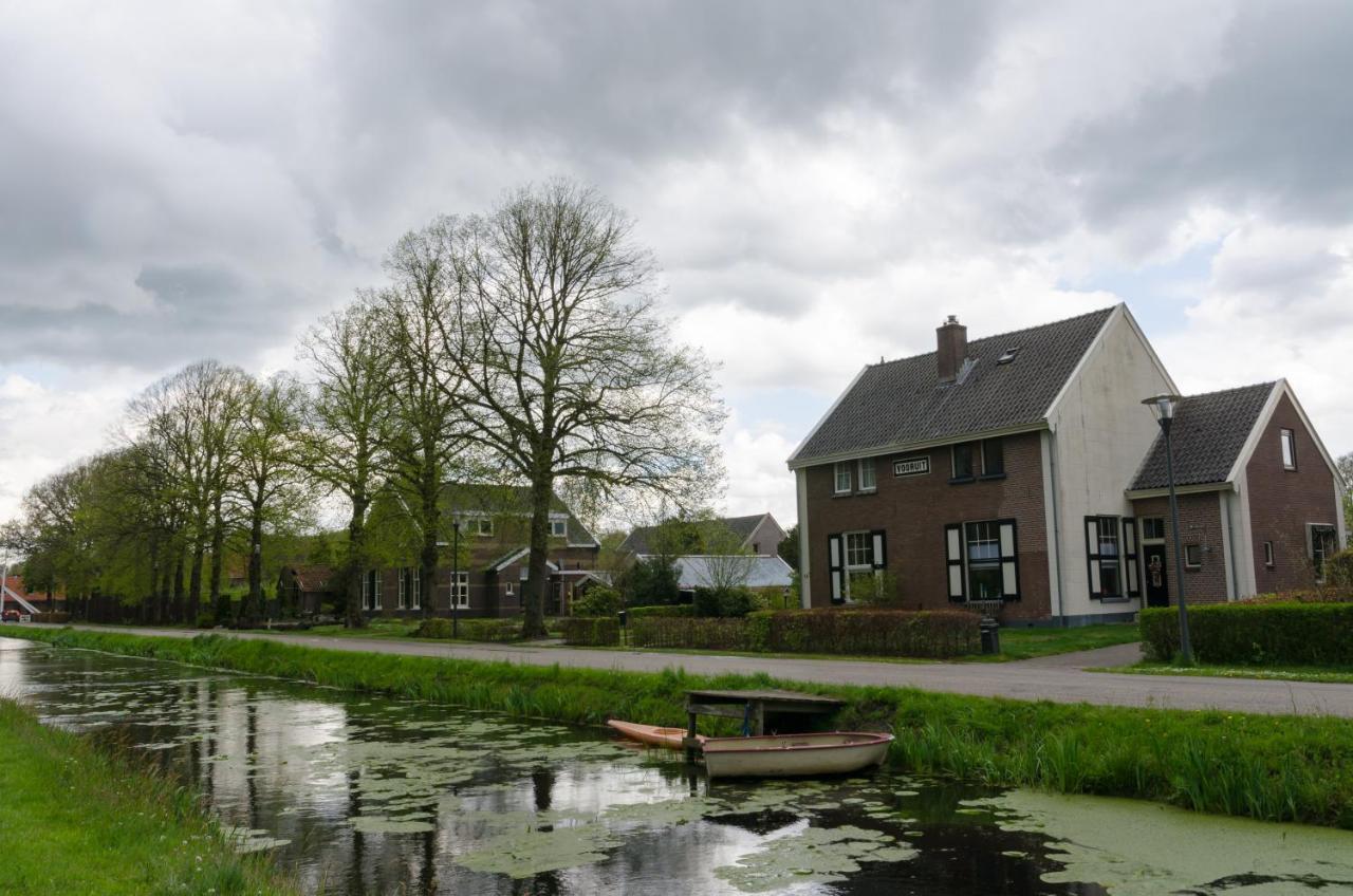 4P Chalet Tolve Met 4 Fietsen Vlakbij Natuurgebieden Drents Friese Wold, Fochteloerveen En Gevangenisdorp Veenhuizen Oosterwolde  Kültér fotó